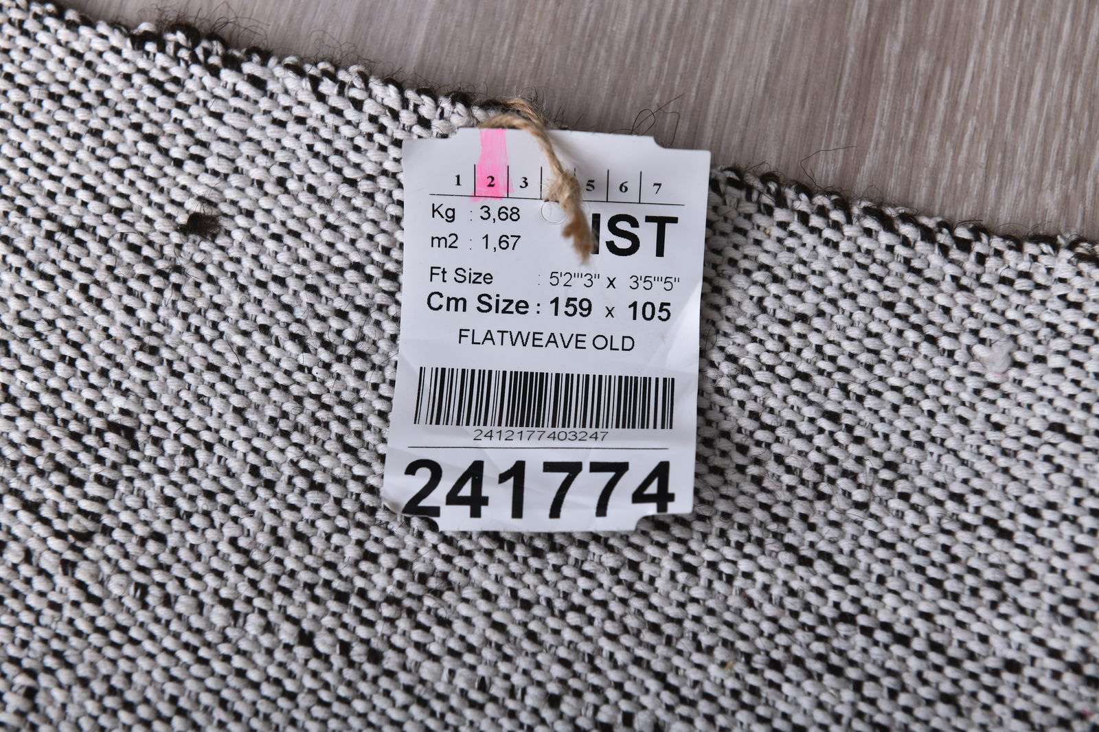 3'5'' x 5'2'' Turkish Flatweave Kilim Rug - 241774 - 13