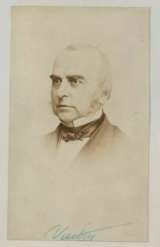 CDV Photo – Adolphe Vuitry, Lawyer – Charles Reutlinger Paris c.1870 - 2