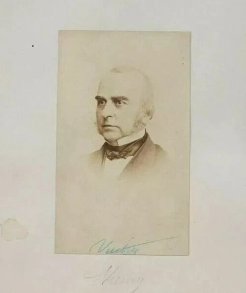 CDV Photo – Adolphe Vuitry, Lawyer – Charles Reutlinger Paris c.1870 - 6
