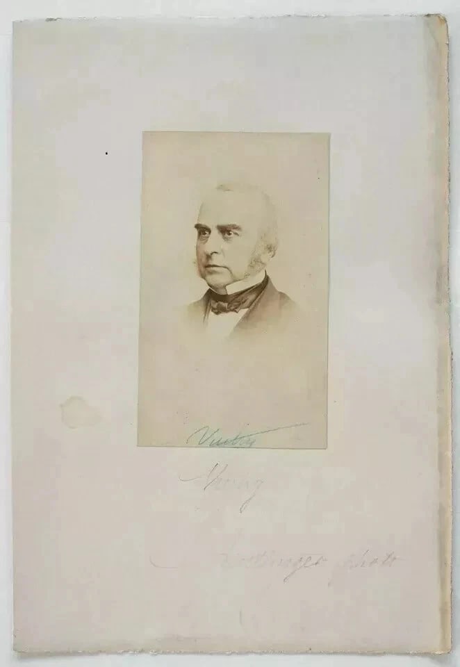 CDV Photo – Adolphe Vuitry, Lawyer – Charles Reutlinger Paris c.1870 - 9