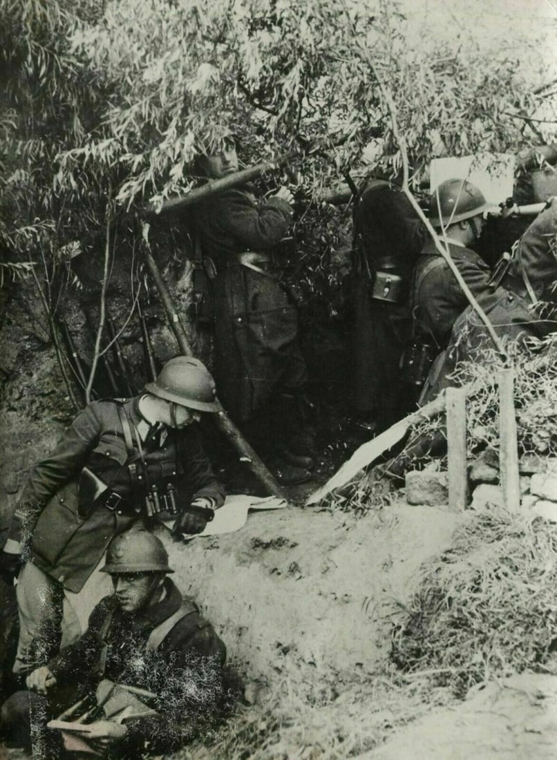 08.10.1939 Observatory on the front WWII - Vintage Photographs FRANCE PRESSE (1 of 9)