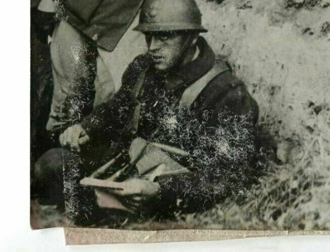 08.10.1939 Observatory on the front WWII - Vintage Photographs FRANCE PRESSE - 3
