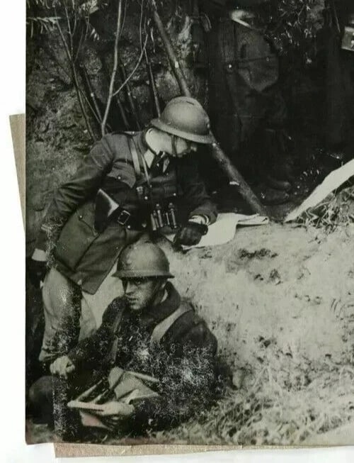 08.10.1939 Observatory on the front WWII - Vintage Photographs FRANCE PRESSE - 4