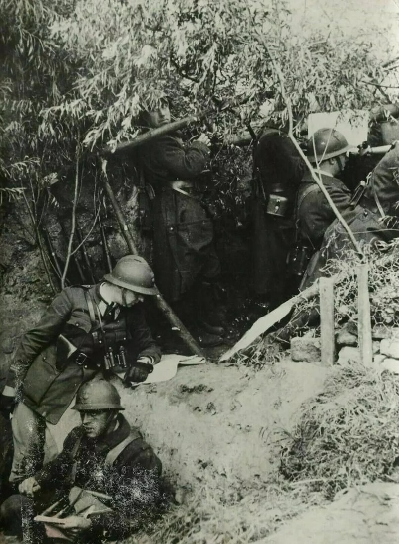 08.10.1939 Observatory on the front WWII - Vintage Photographs FRANCE PRESSE - 5