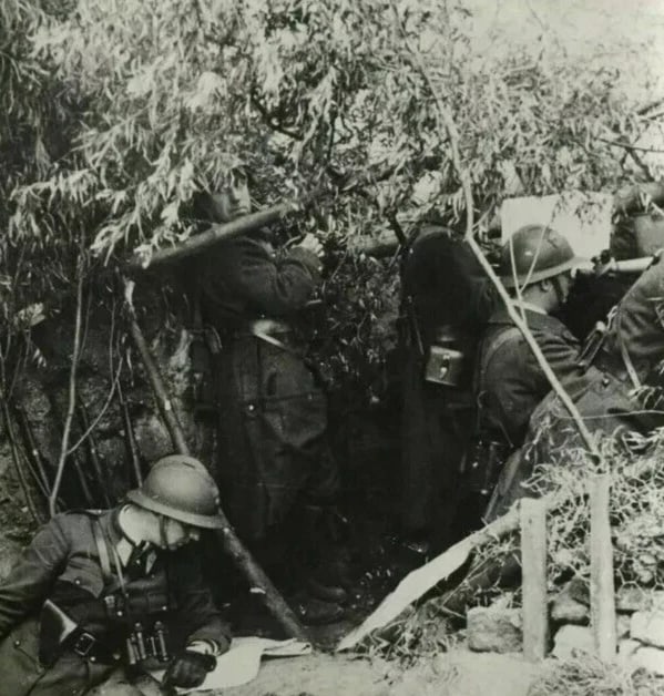 08.10.1939 Observatory on the front WWII - Vintage Photographs FRANCE PRESSE - 6