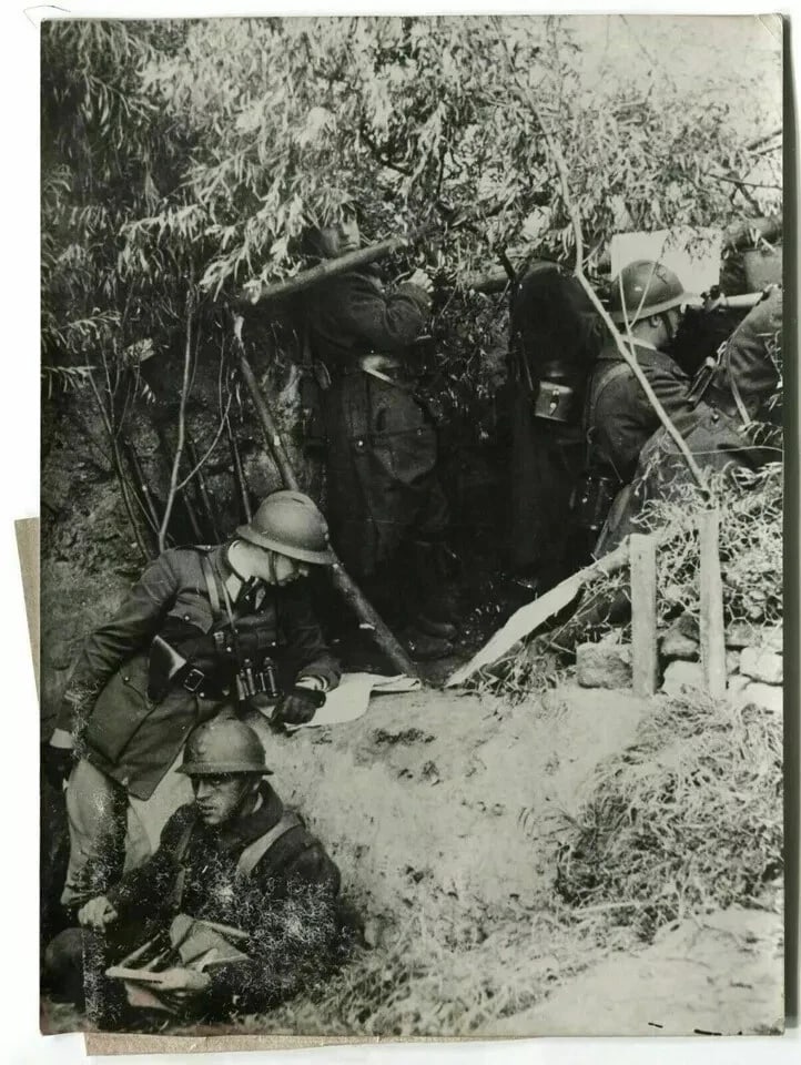 08.10.1939 Observatory on the front WWII - Vintage Photographs FRANCE PRESSE - 7
