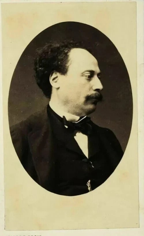 1860 Author, Son of Dumas Père CDV Photo – Alexandre Dumas Fils - 4