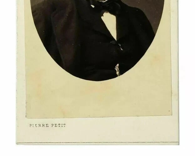 1860 Author, Son of Dumas Père CDV Photo – Alexandre Dumas Fils - 6