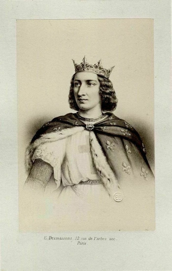 CDV Photo – Louis IX (Saint Louis) – E. Desmaisons, Albumen Print c.1870 - 2