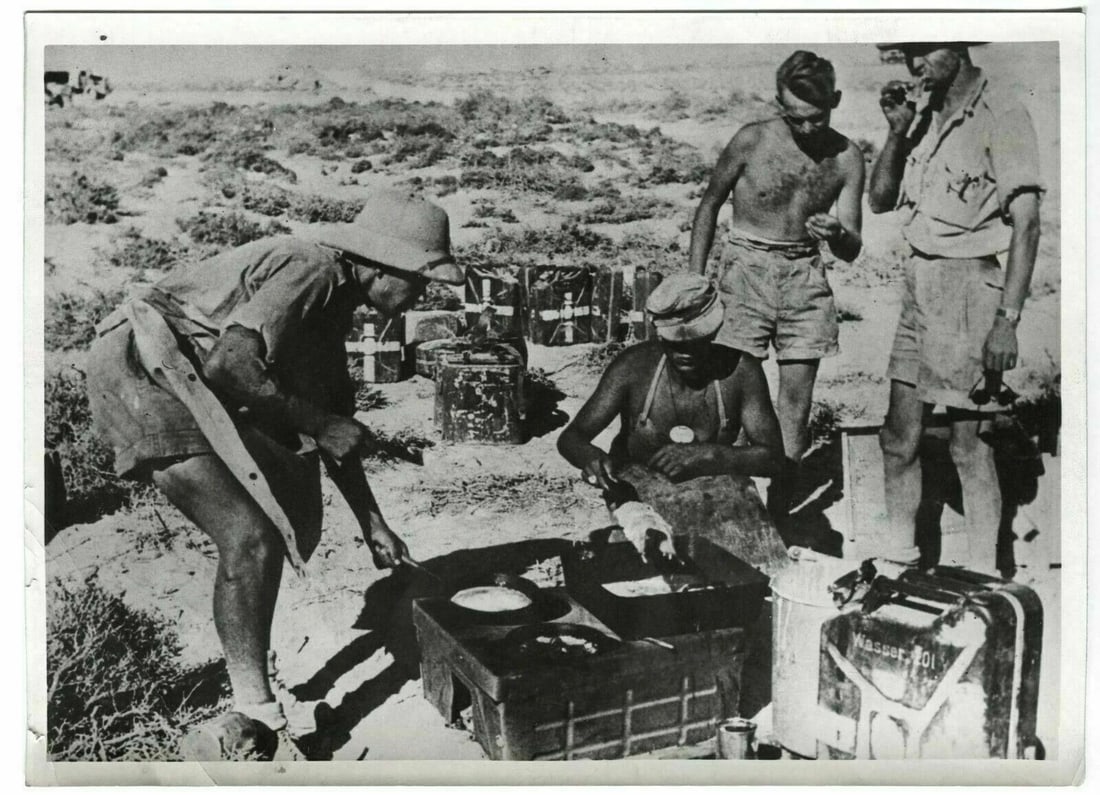 Vintage Photographs FRANCE PRESSE War in Egypt WWII 1943 - 3