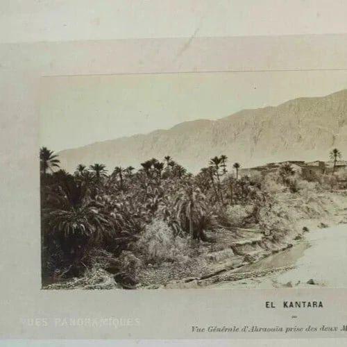 Photographs E.Neurdein - El Kantara - Ahraouia, Albumen c. 1880 Vintage - 4