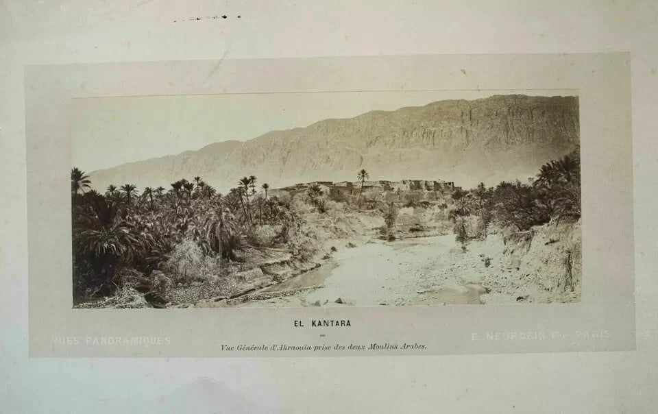 Photographs E.Neurdein - El Kantara - Ahraouia, Albumen c. 1880 Vintage - 7