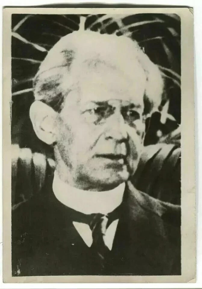 Vintage Photography KEYSTONE VIEW Arno Holz for Nobel Prize in Literature c 1930 - 9