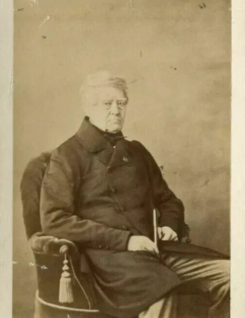 CDV Photo – Duc Pasquier, French Politician – L. Pierson Studio Portrait c.1870 - 3