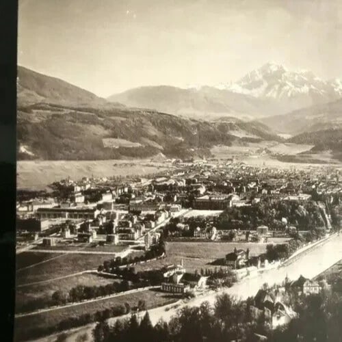Vintage Photographs Innsbruck Landscape, Cityview - 5