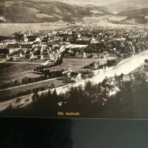 Vintage Photographs Innsbruck Landscape, Cityview - 7