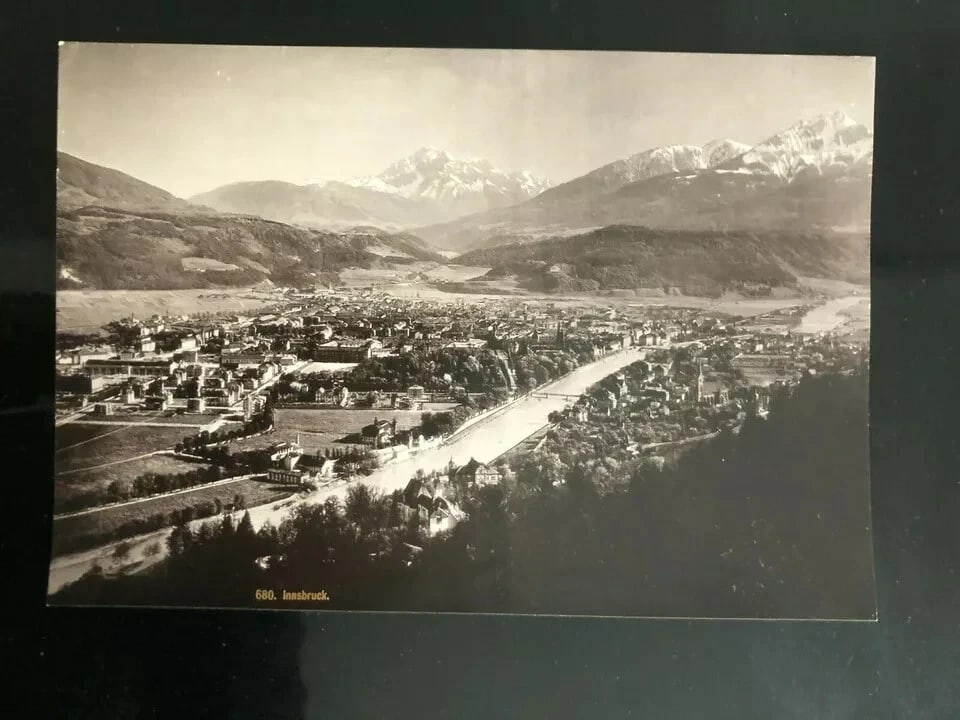 Vintage Photographs Innsbruck Landscape, Cityview - 8