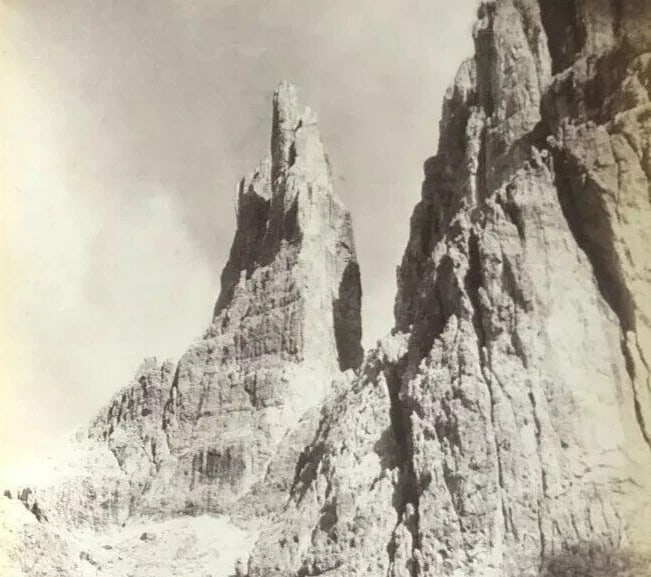 Vintage Photographs Funffingerspitze, Mountain Landscape - 8