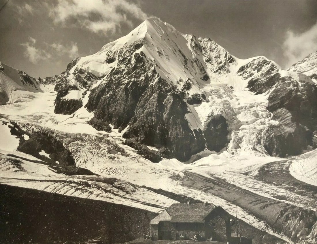 Vintage Photographs Schaubachnuffe and Konigsspitze Landscape - 2