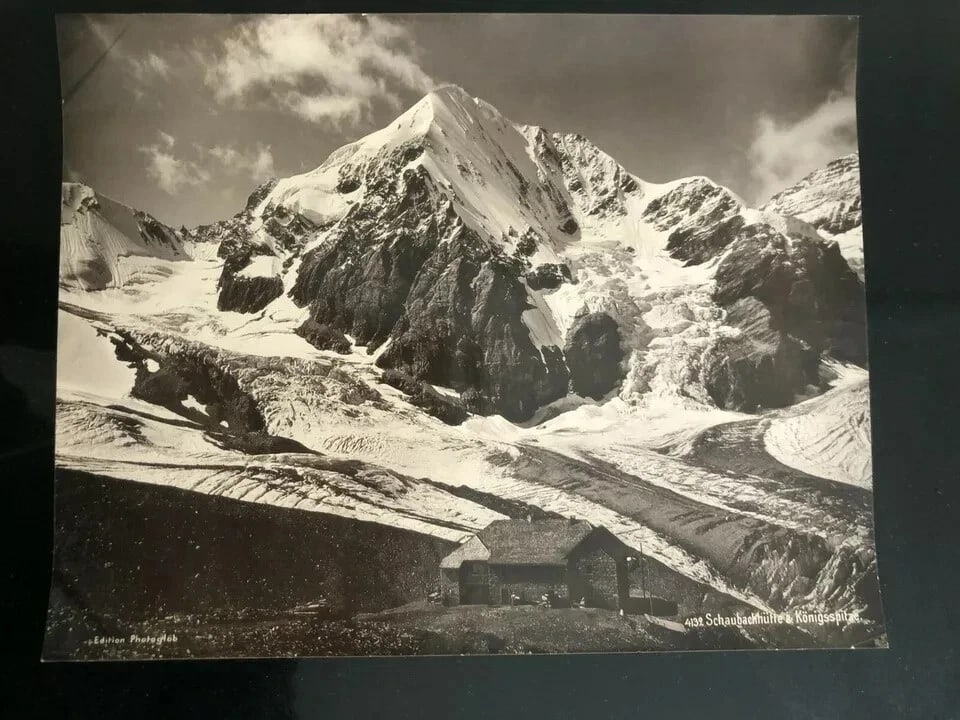 Vintage Photographs Schaubachnuffe and Konigsspitze Landscape - 8