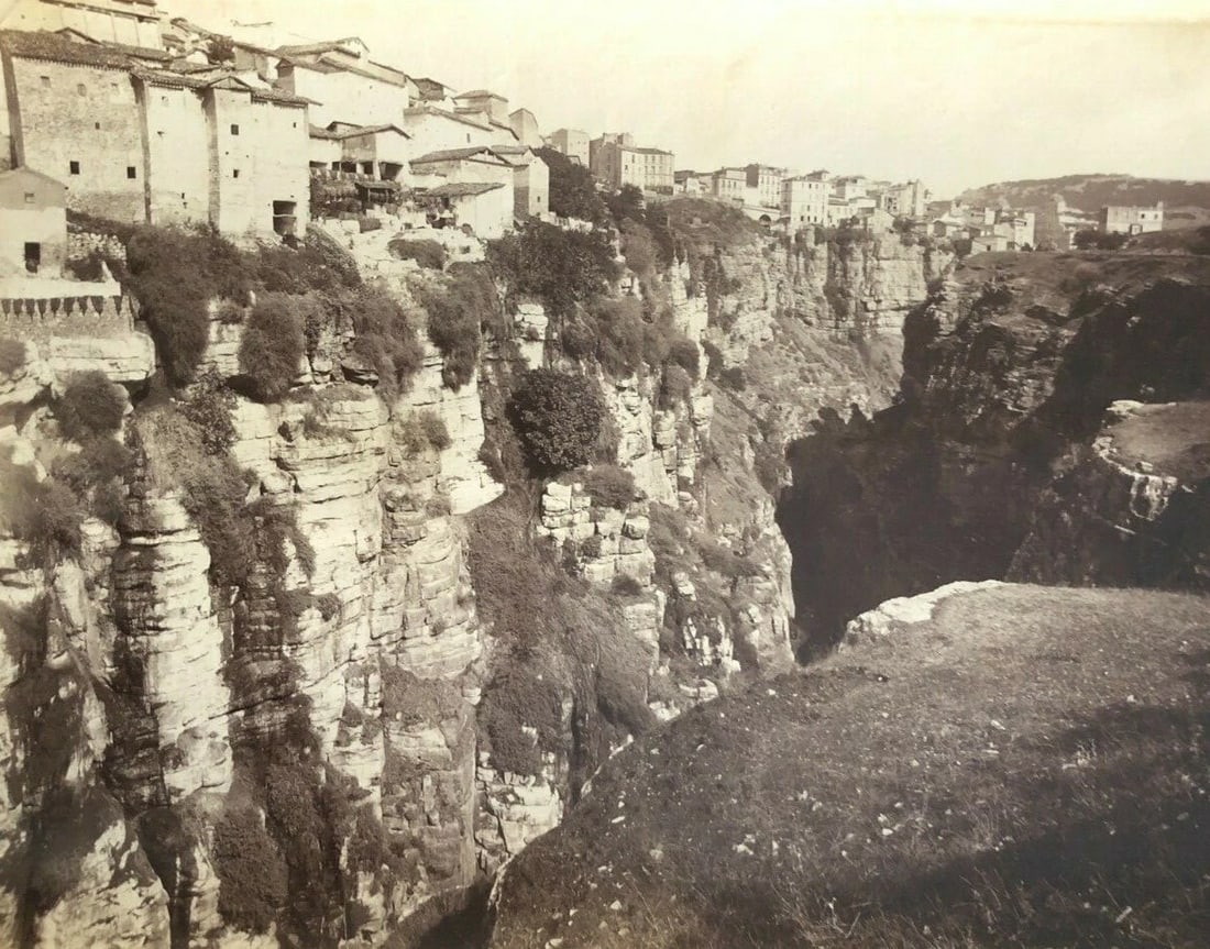 Vintage Photographs Orientalism, Africa, Algeria, Constantine Landscape - 2