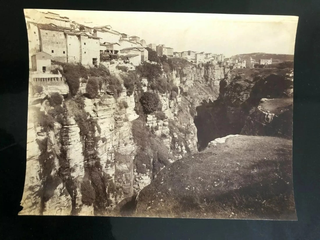 Vintage Photographs Orientalism, Africa, Algeria, Constantine Landscape - 7