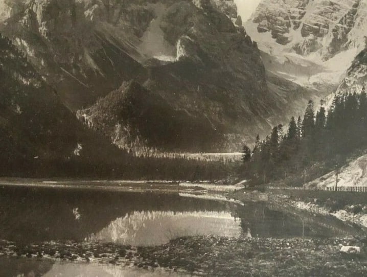 Vintage Photographs Durrensee, Mountain Landscape, Lake - 3