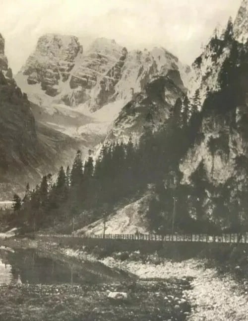 Vintage Photographs Durrensee, Mountain Landscape, Lake - 6