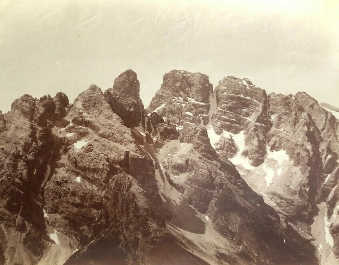 Mountain Landscape, Cassarini Dilettante Bologna - Vintage Photographs - 2