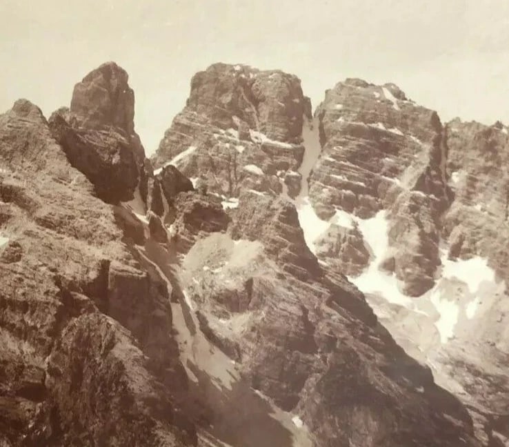 Mountain Landscape, Cassarini Dilettante Bologna - Vintage Photographs - 4