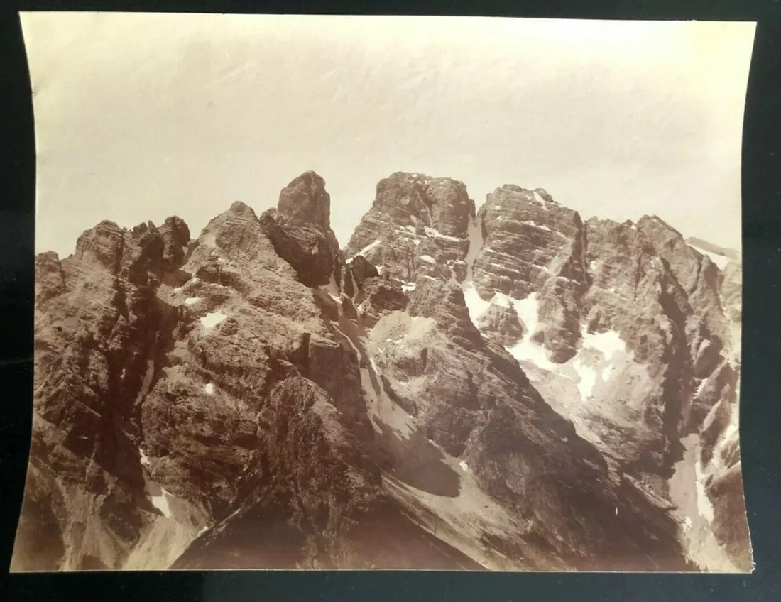 Mountain Landscape, Cassarini Dilettante Bologna - Vintage Photographs - 7