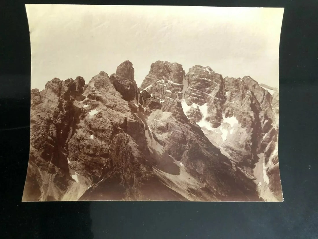 Mountain Landscape, Cassarini Dilettante Bologna - Vintage Photographs - 8