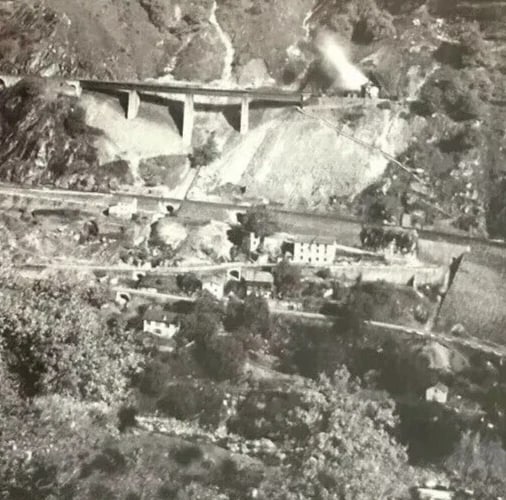 Landscape, Italy, Giornico, Mountain - Vintage Photographs - 4