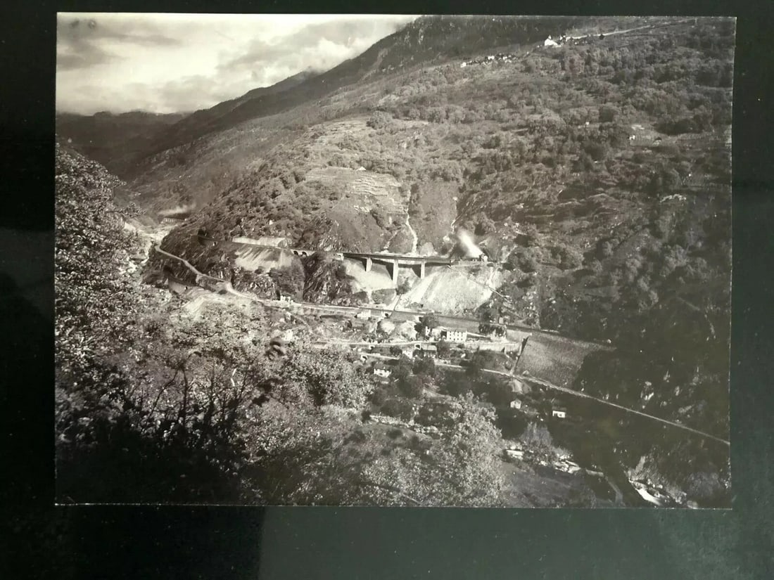 Landscape, Italy, Giornico, Mountain - Vintage Photographs - 8