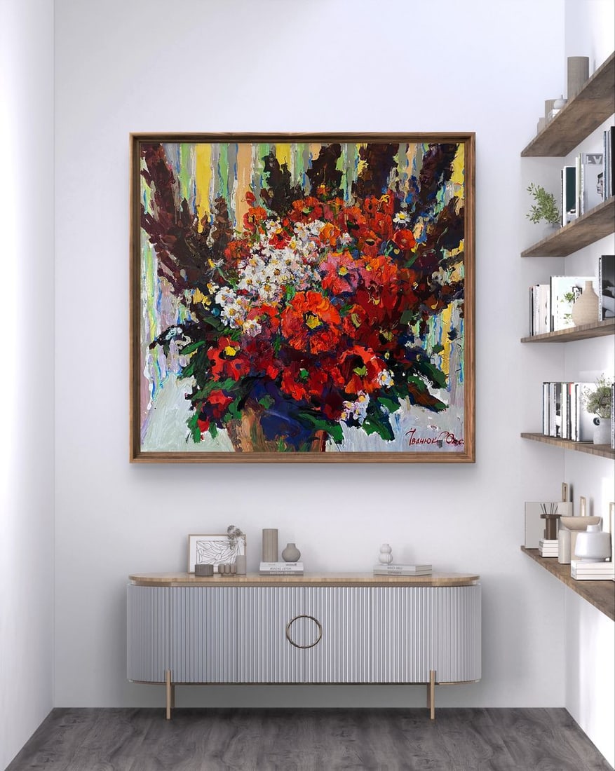 Oil painting Field mood Oksana Ivanyuk - 2