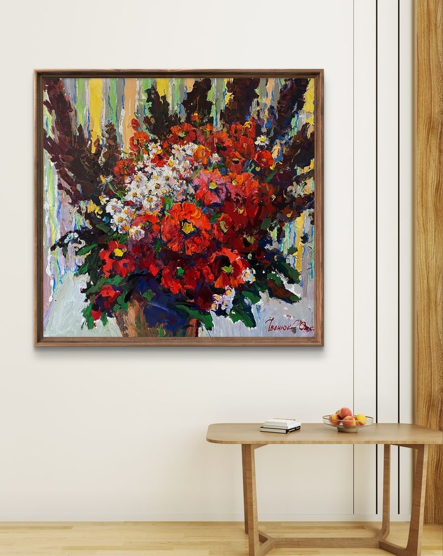 Oil painting Field mood Oksana Ivanyuk - 3