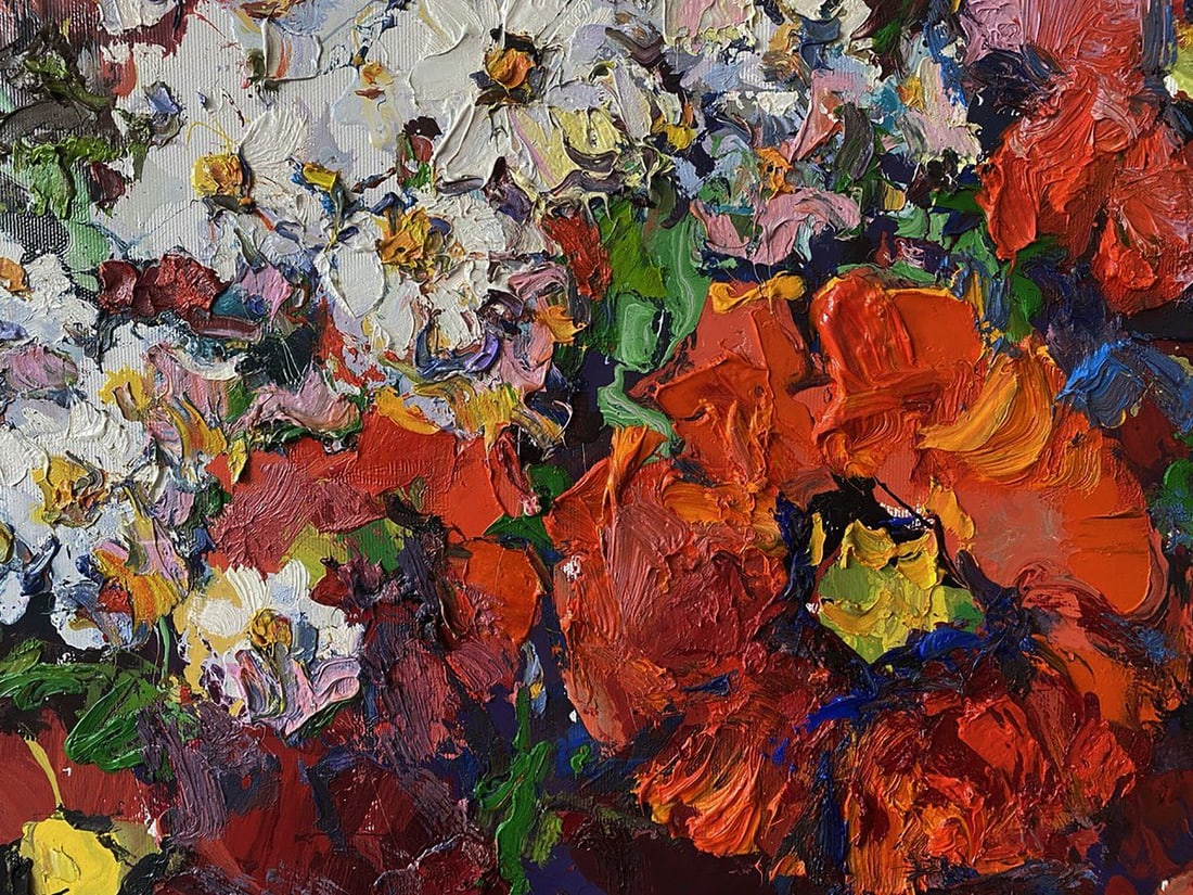 Oil painting Field mood Oksana Ivanyuk - 4