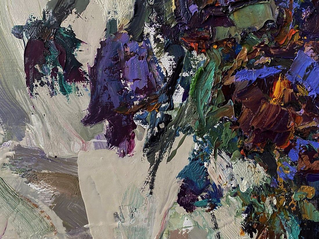 Oil painting Dream grass Oksana Ivanyuk - 6