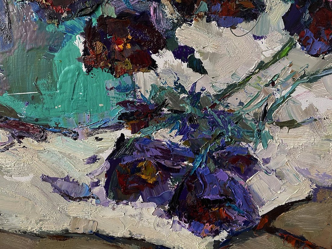 Oil painting Dream grass Oksana Ivanyuk - 7