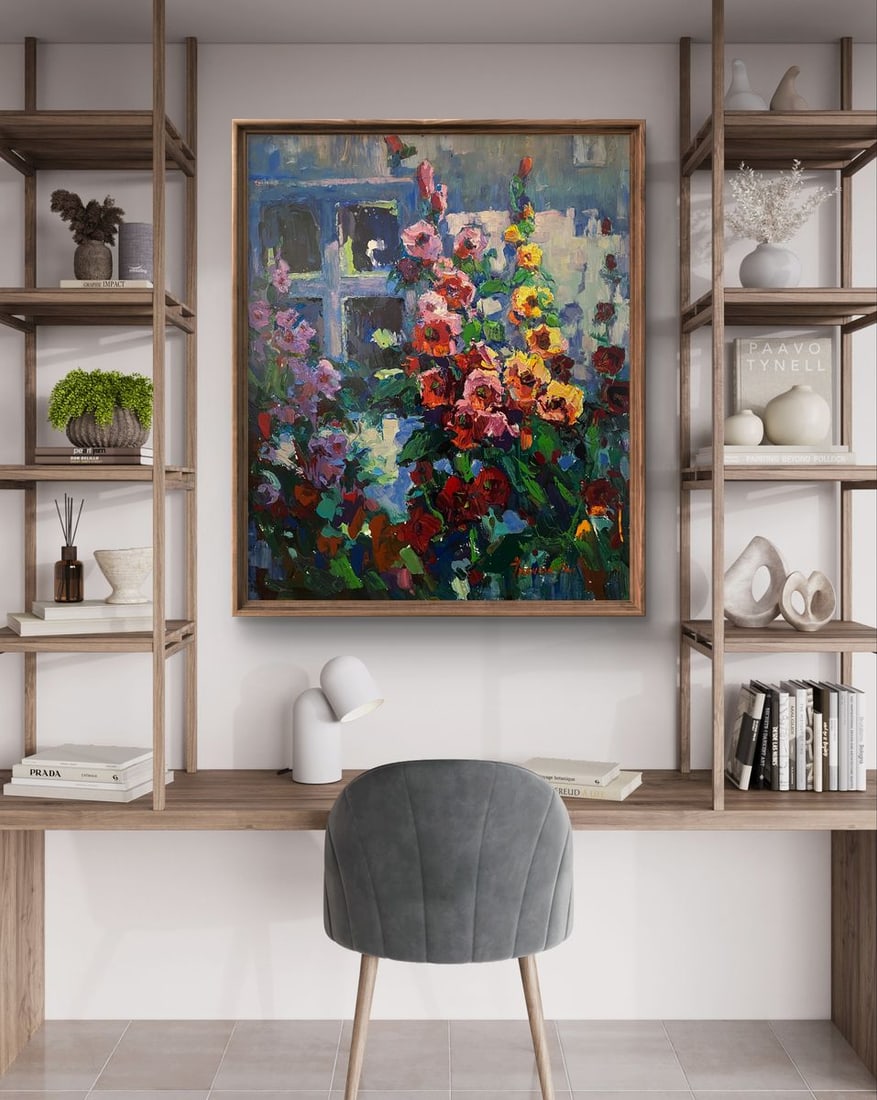 Oil painting Blooming Garden Oksana Ivanyuk - 2