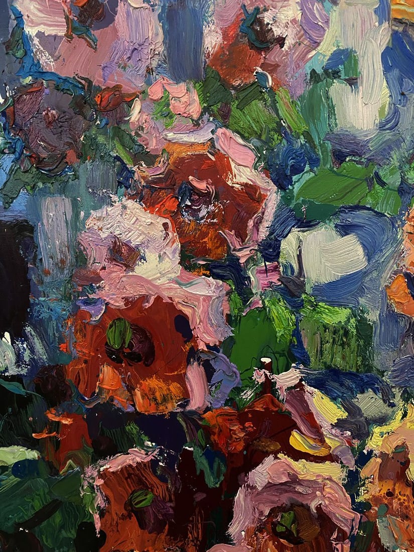 Oil painting Blooming Garden Oksana Ivanyuk - 4