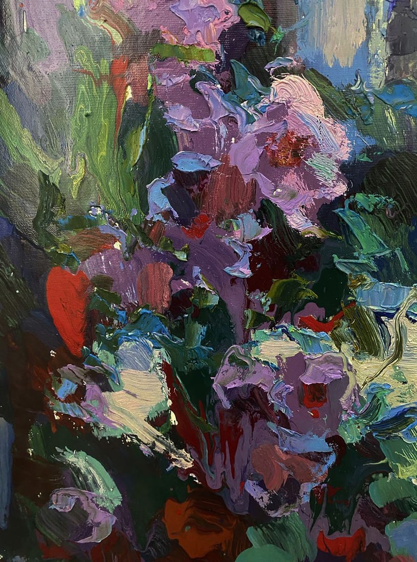 Oil painting Blooming Garden Oksana Ivanyuk - 6