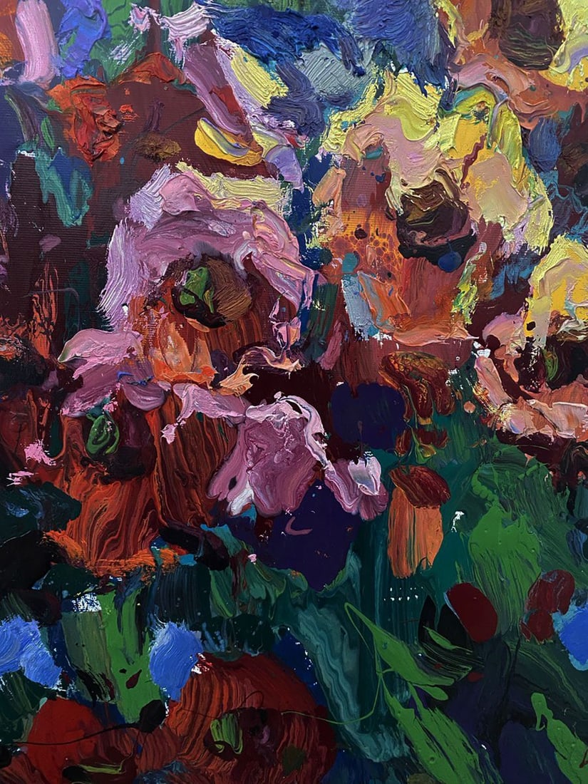 Oil painting Blooming Garden Oksana Ivanyuk - 7