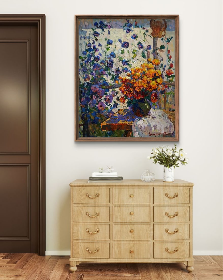 Oil painting Twisted gentlemen Oksana Ivanyuk - 2