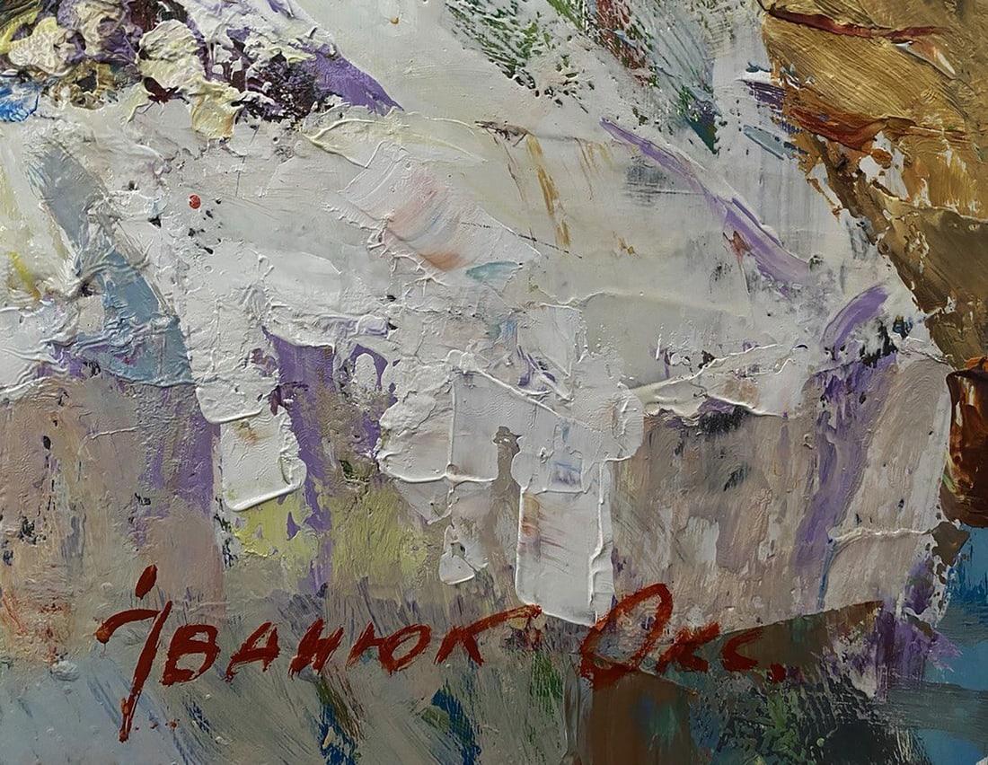 Oil painting Twisted gentlemen Oksana Ivanyuk - 8