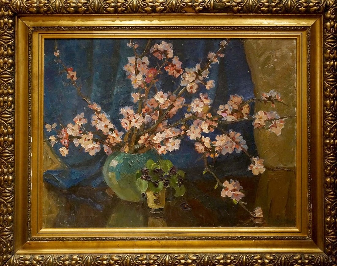 Oil painting Bouquet of flowers Tsvetkova V. P. (1 of 8)