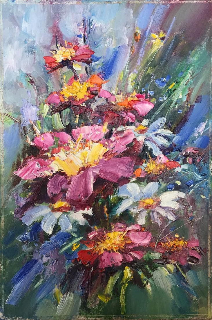 Oil painting Daisies Kuzeminsky Nikolay Borisovich (1 of 11)