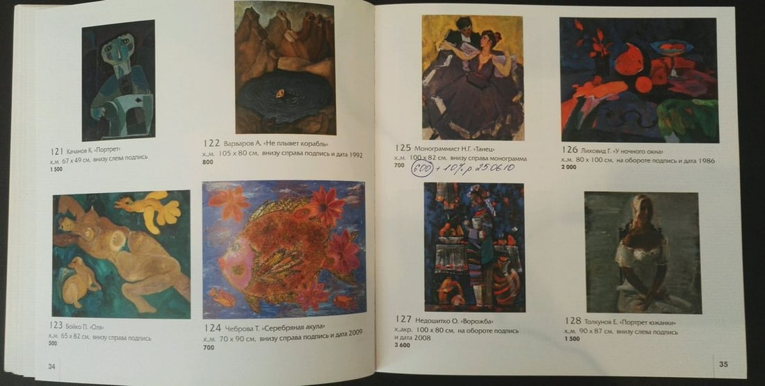 Oil painting At the night window Likhovid Georgy Ivanovich - 10