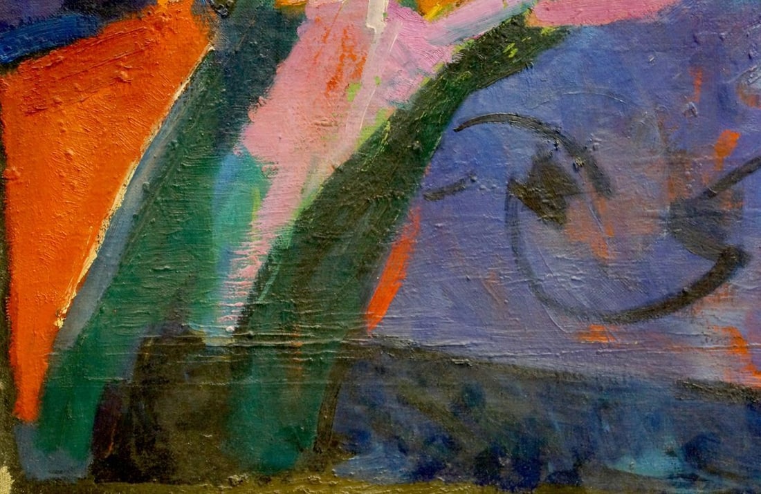 Oil painting At the night window Likhovid Georgy Ivanovich - 2