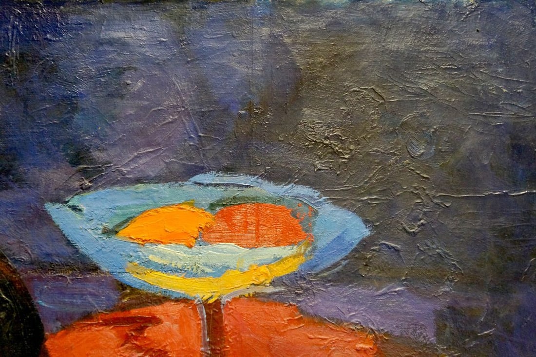 Oil painting At the night window Likhovid Georgy Ivanovich - 4